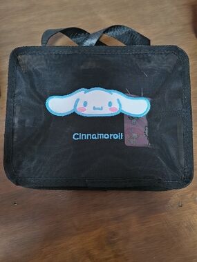 Sanrio Cinnamoroll Black mesh Tote